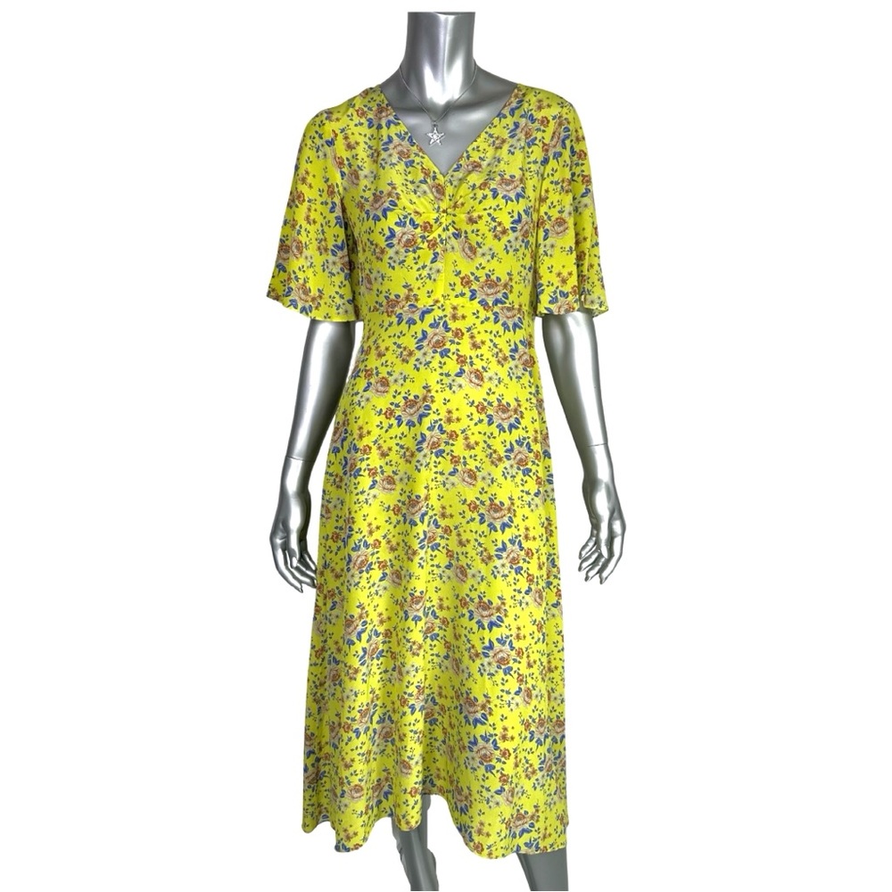 ⭐️SOLD!! NO. 6 STORE silk floral print dress sz 1